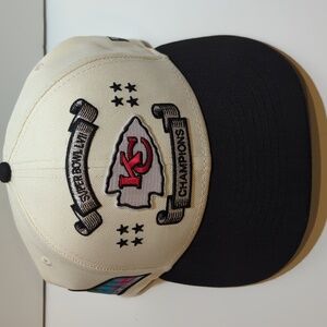 Kansas City Chiefs Superbowl LVII Championship New Era hat cap 1 size fits most